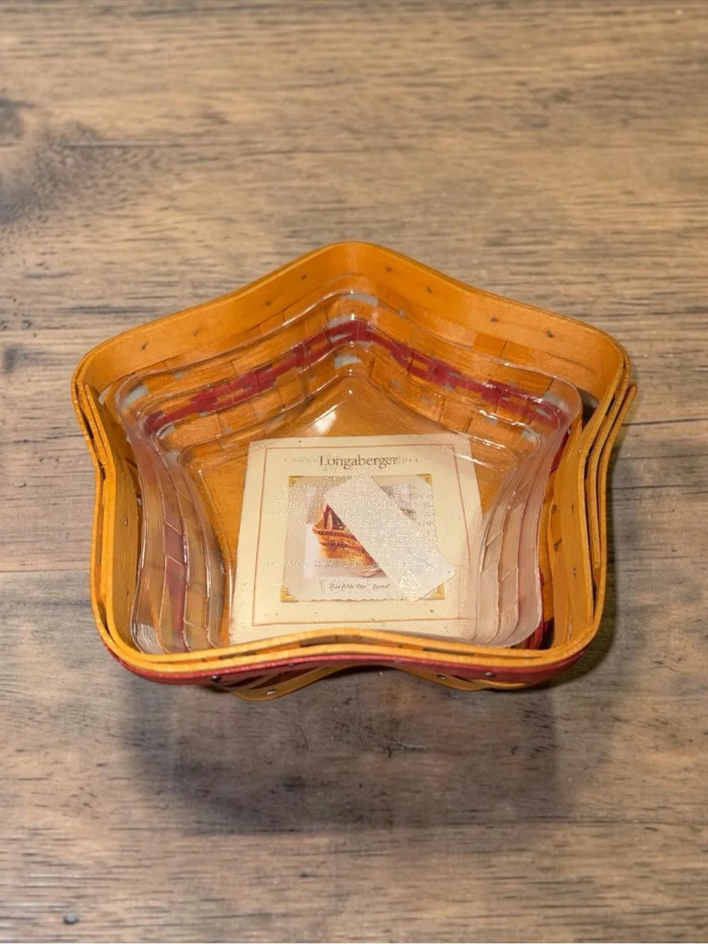 VINTAGE Medium Longaberger 2001 Christmas Collection 